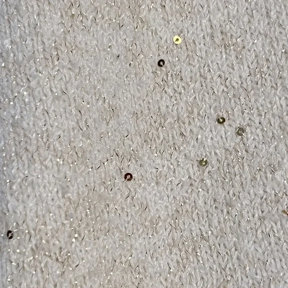 Wild Fable Tube midi dress. Ivory with metallic shine. Size Large - Picture 5 of 9